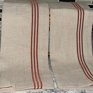 4 Napkins 20x20” Pottery Barn 100%line New